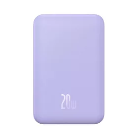 Baseus Mágneses Mini Powerbank, 5000mAh, 20W, lila