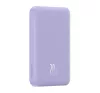 Baseus Mágneses Mini Powerbank, 5000mAh, 20W, lila