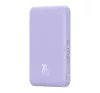 Baseus Mágneses Mini Powerbank, 5000mAh, 20W, lila