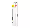 Baseus Yiven USB-C / 3,5 mm-es mini jack audio kábel, 1,2 m, fekete
