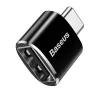 Baseus USB-USB-C 2.4A adapter, fekete