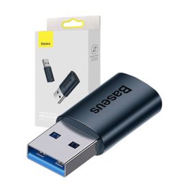 Baseus Ingenuity USB-A-USB-C OTG adapter, kék