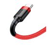 Baseus Cafule USB / USB-C töltő- és adatkábel 2A, 2m, piros