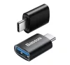 Baseus Ingenuity USB-C-USB-A OTG adapter, fekete