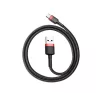Baseus Cafule USB / USB-C töltő- és adatkábel, 2A, 2m, piros-fekete