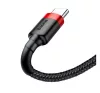 Baseus Cafule USB / USB-C töltő- és adatkábel, 2A, 2m, piros-fekete