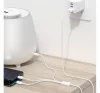 Baseus Superior Series 3in1 töltő- és adatkábel, USB / microUSB / USB-C / Lightning, 3,5 A, 1,2 m, fehér