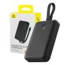 Baseus MagSafe Magnetic Mini Powerbank 10000mAh, USB-C, 30W, fekete