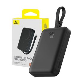   Baseus MagSafe Magnetic Mini Powerbank 10000mAh, USB-C, 30W, fekete