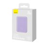 Baseus Magnetic Mini powerbank 10000mAh, USB-C  20W MagSafe, lila