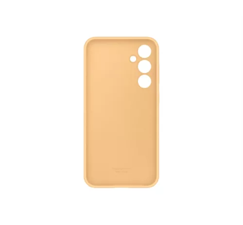 Samsung Galaxy Silicone S23 FE gyári hátlap tok, barack/narancssárga