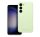Roar Samsung Galaxy S23 5G prémium szilikon tok velúr béléssel, világoszöld