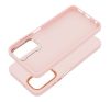Frame Samsung Galaxy A05s közepesen ütésálló tok kameravédő kerettel, rózsaszín