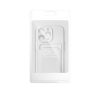 Apple iPhone 16 Plus kártyatartós szilikon tok, fehér