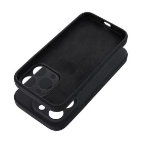 2mm Apple iPhone 16 Pro szilikon hátlap tok, fekete