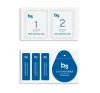 Blue Star Apple iPhone 16 Pro / 17 / 17 Pro 5D teljes kijelzős tempered glass kijelzővédő üvegfólia, fekete