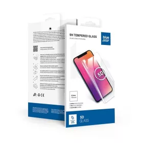   Blue Star Apple iPhone 16 Pro Max / 17 Pro Max 5D teljes kijelzős tempered glass kijelzővédő üvegfólia, fekete