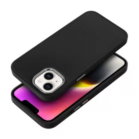   Frame Apple iPhone 16 közepesen ütésálló tok kameravédő kerettel, fekete
