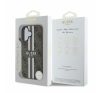 Guess 4G Printed Stripes MagSafe Apple iPhone 16 hátlap tok, barna GUHMP16SP4RPSW