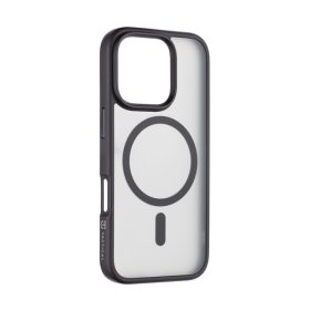   Tactical MagForce Hyperstealth Apple iPhone 16 Pro MagSafe kompatibilis tok, áttetsző/sötétszürke