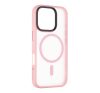 Tactical MagForce Hyperstealth Apple iPhone 16 Pro MagSafe kompatibilis tok, áttetsző/rózsaszín