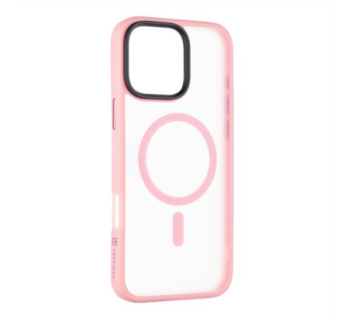 Tactical MagForce Hyperstealth Apple iPhone 16 Pro Max MagSafe kompatibilis tok, áttetsző/rózsaszín