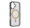 Tactical MagForce Hyperstealth 2.0 Apple iPhone 16 MagSafe kompatibilis tok, fekete/sárga
