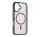 Tactical MagForce Hyperstealth 2.0 Apple iPhone 16 MagSafe kompatibilis tok, fekete/piros