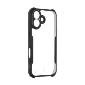   Tactical Quantum Stealth Apple iPhone 16 tok, átlátszó/fekete