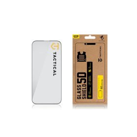   Tactical Glass Shield 5D Apple iPhone 16 Pro Max / 17 Pro Max kijelzővédő üvegfólia, fekete