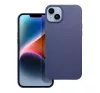 Matt Apple iPhone 16 szilikon tok, kék