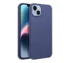 Matt Apple iPhone 16 szilikon tok, kék
