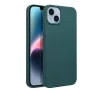 Matt Apple iPhone 16 Plus szilikon tok, sötétzöld