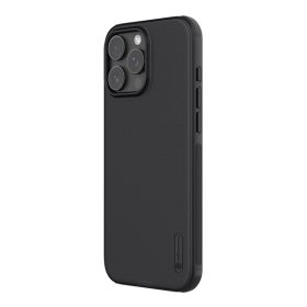   Nillkin Super Frosted Pro Apple iPhone 16 Pro Max műanyag tok, fekete