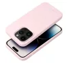 Roar Apple iPhone 16 prémium szilikon tok velúr béléssel, világosrózsaszín
