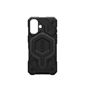   UAG Monarch Apple iPhone 16 hátlap tok, fekete (carbon fiber)