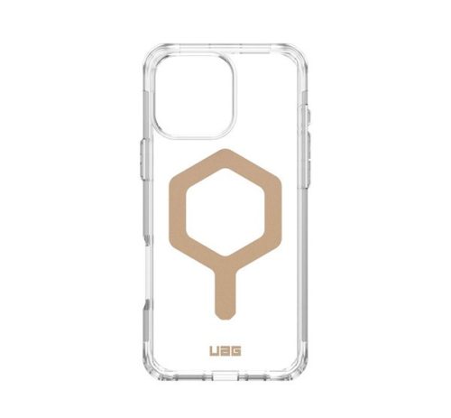 UAG Plyo Apple iPhone 16 Pro Max hátlap tok, ice/arany (átlátszó)