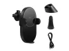 Xiaomi Mi 20W Wireless Car Charger WCJ02ZM autós tartó vezeték nélküli töltéssel, fekete