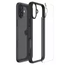 Spigen Ultra Hybrid Apple iPhone 16 Plus tok, Matte Black, fekete ACS08072