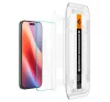 Spigen Glas.tR EZ Fit HD Apple iPhone 16 Pro / 17 / 17 Pro tempered kijelzővédő fólia felhelyező kerettel (1db) AGL07935