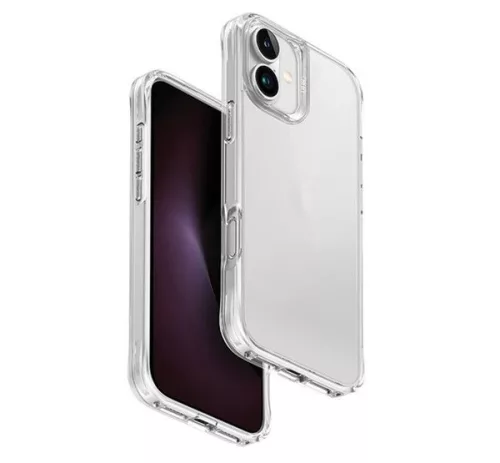 Uniq Lifepro Extreme Apple iPhone 16 szilikon tok, átlátszó