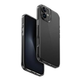   Uniq Air Fender Apple iPhone 16 Plus szilikon tok, szürke/átlátszó