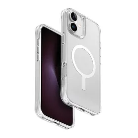   Uniq Lifepro Extreme Apple iPhone 16 Plus Magsafe szilikon tok, átlátszó/fehér