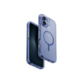 Uniq Combat Apple iPhone 16 Plus MagSafe szilikon tok, kék