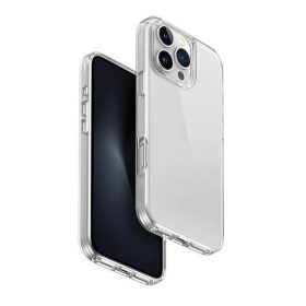   Uniq Air Fender Apple iPhone 16 Pro szilikon tok, átlátszó