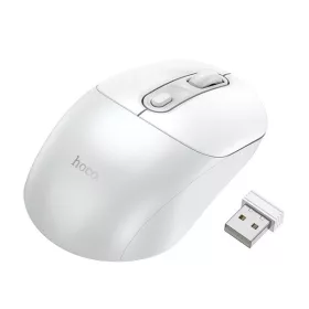 Hoco GM28 wireless vezetéknélküli egér, fehér/szürke