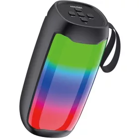   Bluetooth hordozható hangszóró, 5W, v5.0, TWS, TF kártyaolvasó, USB aljzat, Kihangosított hívás támogatás, RGB világítás, Kakusiga KSC-822 Bosi, fekete