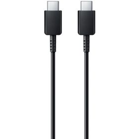   USB Type-C töltő- és adatkábel, USB Type-C, 100 cm, gyorstöltés, Samsung, fekete, gyári, 
