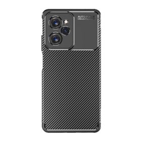   Xiaomi Poco X5 Pro 5G, Szilikon tok, közepesen ütésálló, légpárnás sarok, karbon minta, fekete