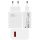 Hálózati töltő adapter, 33W, USB aljzat, gyorstöltés, PD, Xiaomi, fehér, gyári